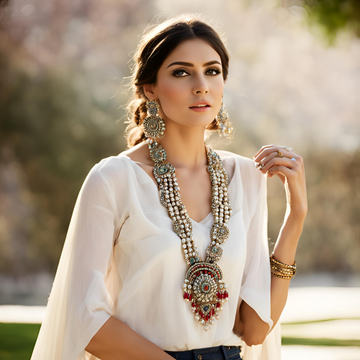 Accessorize Western Outfits with Indian Jewelry