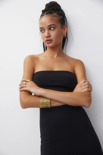 Holly Strapless Tube Maxi Dress